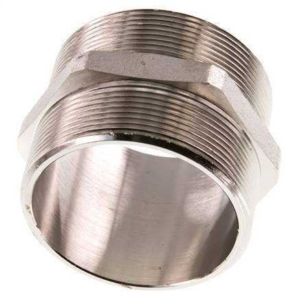 G 2 1/2'' Latón Niquelado Espiga Doble 16 Bar