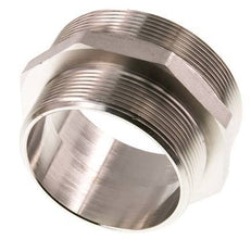 G 3'' x G 2 1/2'' Espiga doble de latón niquelado 16 Bar
