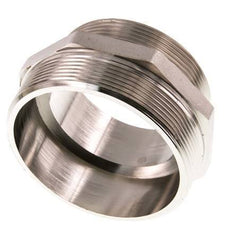 G 3'' x G 2 1/2'' Espiga doble de latón niquelado 16 Bar