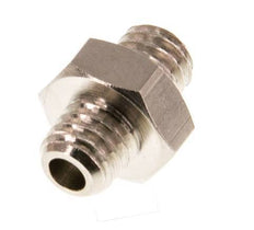 M5 Nickel plated Brass Double Nipple 16 Bar [10 Pieces]