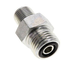 UNF 9/16''-18 x 1/8'' NPT Acero cincado Espiga doble ORFS 630 Barra - Hidráulica