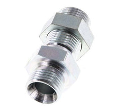G 1/2'' Pasamuros de acero galvanizado Doble boquilla 350 Bar - Hidráulico