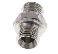 G 1/2'' Acero zincado Espiga doble 400 Bar - Hidráulico [2 Piezas]