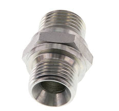 G 1/2'' Acero zincado Espiga doble 400 Bar - Hidráulico [2 Piezas]