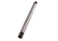 R 1/2'' Zinc plated Steel Double Pipe Nipple 50 Bar DIN 2982 - 250mm [2 Pieces]