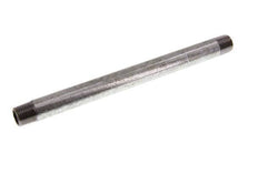 R 1/2'' Zinc plated Steel Double Pipe Nipple 50 Bar DIN 2982 - 250mm [2 Pieces]