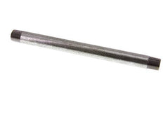R 1/2'' Zinc plated Steel Double Pipe Nipple 50 Bar DIN 2982 - 250mm [2 Pieces]