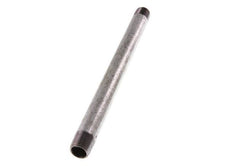R 1/2'' Zinc plated Steel Double Pipe Nipple 50 Bar DIN 2982 - 250mm [2 Pieces]