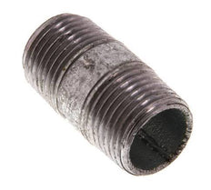 R 1/2'' Zinc plated Steel Double Pipe Nipple 50 Bar DIN 2982 - 40mm [10 Pieces]