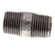 R 1/2'' Zinc plated Steel Double Pipe Nipple 50 Bar DIN 2982 - 40mm [10 Pieces]