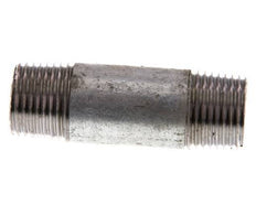 R 1/2'' Zinc plated Steel Double Pipe Nipple 50 Bar DIN 2982 - 60mm [10 Pieces]
