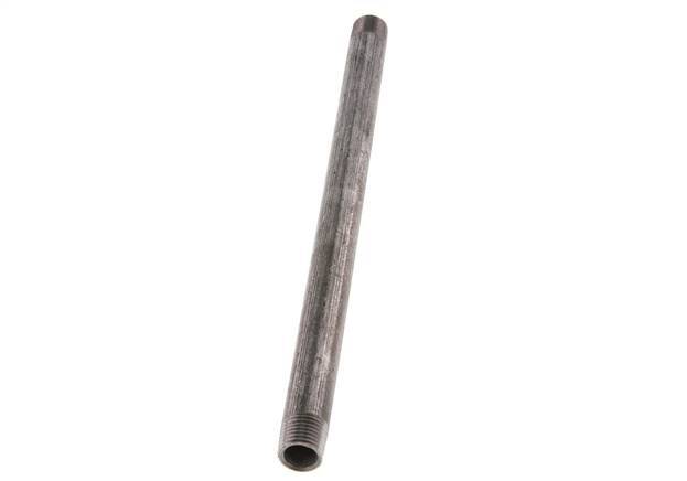 R 1/4'' Zinc plated Steel Double Pipe Nipple 50 Bar DIN 2982 - 200mm [2 Pieces]