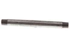 R 1/8'' Zinc plated Steel Double Pipe Nipple 50 Bar DIN 2982 - 100mm