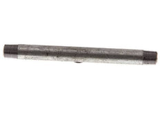 R 1/8'' Zinc plated Steel Double Pipe Nipple 50 Bar DIN 2982 - 100mm