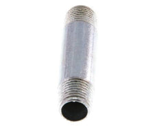 R 1/8'' Zinc plated Steel Double Pipe Nipple 50 Bar DIN 2982 - 40mm [2 Pieces]