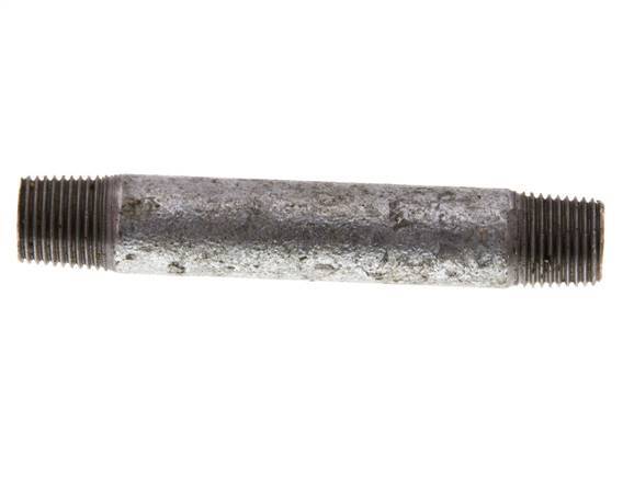 R 1/8'' Zinc plated Steel Double Pipe Nipple 50 Bar DIN 2982 - 60mm [2 Pieces]