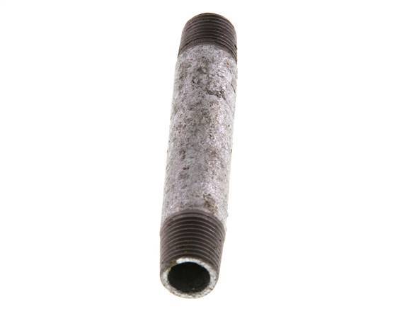R 1/8'' Zinc plated Steel Double Pipe Nipple 50 Bar DIN 2982 - 60mm [2 Pieces]
