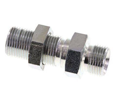 G 3/8'' Pasamuros de acero galvanizado Doble boquilla 325 Bar - Hidráulico