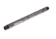 R 3/8'' Zinc plated Steel Double Pipe Nipple 50 Bar DIN 2982 - 200mm [2 Pieces]