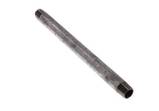 R 3/8'' Zinc plated Steel Double Pipe Nipple 50 Bar DIN 2982 - 200mm [2 Pieces]
