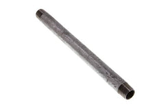 R 3/8'' Zinc plated Steel Double Pipe Nipple 50 Bar DIN 2982 - 200mm [2 Pieces]