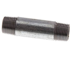 R 3/8'' Zinc plated Steel Double Pipe Nipple 50 Bar DIN 2982 - 60mm [2 Pieces]