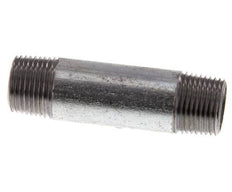 R 3/8'' Zinc plated Steel Double Pipe Nipple 50 Bar DIN 2982 - 60mm [2 Pieces]