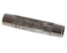 R 3/8'' Zinc plated Steel Double Pipe Nipple 50 Bar DIN 2982 - 80mm [2 Pieces]