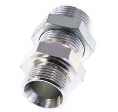 G 1'' Pasamuros de acero galvanizado Doble boquilla 225 Bar - Hidráulico