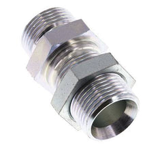 G 1'' Pasamuros de acero galvanizado Doble boquilla 225 Bar - Hidráulico