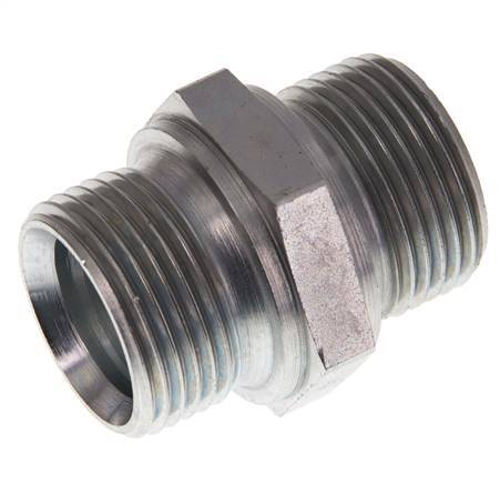G 1'' Barra de acero galvanizado de doble espiga 345 - Hidráulica
