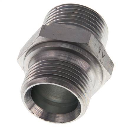 G 1'' Barra de acero galvanizado de doble espiga 345 - Hidráulica
