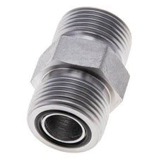 Espiga doble de acero galvanizado UNS 1''-14 ORFS 400 Bar - Hidráulica