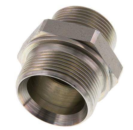 G 1 1/2'' x G 1 1/4'' Barra de acero galvanizado de doble espiga 315 - Hidráulica
