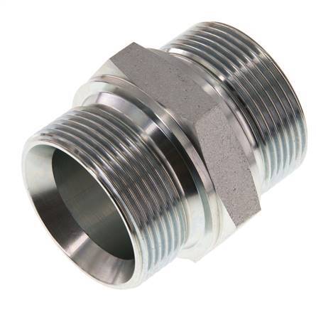 G 1 1/2'' Barra de acero galvanizado de doble espiga 315 - Hidráulica