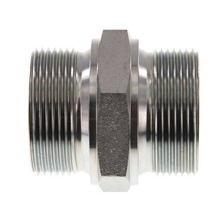 G 1 1/2'' Barra de acero galvanizado de doble espiga 315 - Hidráulica