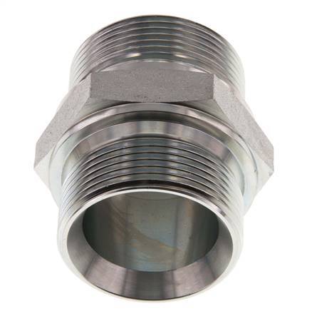G 1 1/2'' Barra de acero galvanizado de doble espiga 315 - Hidráulica