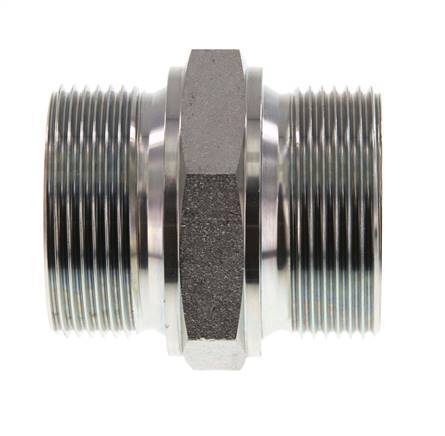 G 1 1/2'' Barra de acero galvanizado de doble espiga 315 - Hidráulica