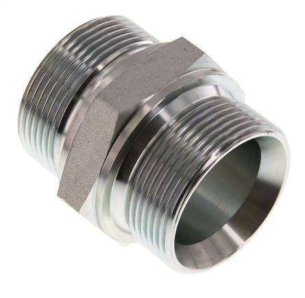 G 1 1/2'' Barra de acero galvanizado de doble espiga 315 - Hidráulica