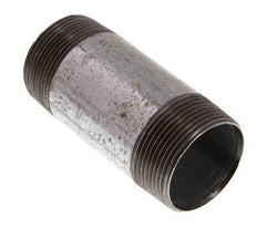 R 1 1/2'' Zinc plated Steel Double Pipe Nipple 50 Bar DIN 2982 - 100mm [2 Pieces]