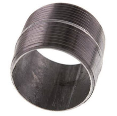 R 1 1/2'' Zinc plated Steel Double Pipe Nipple 50 Bar DIN 2982 - 40mm [2 Pieces]