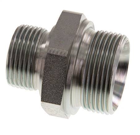 G 1 1/4'' x G 1'' Acero cincado doble espiga 315 Barra - Hidráulica
