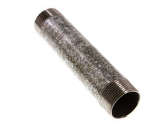 R 1 1/4'' Zinc plated Steel Double Pipe Nipple 50 Bar DIN 2982 - 180mm [2 Pieces]
