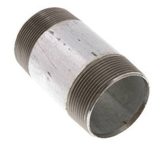 R 2'' Zinc plated Steel Double Pipe Nipple 50 Bar DIN 2982 - 100mm [2 Pieces]