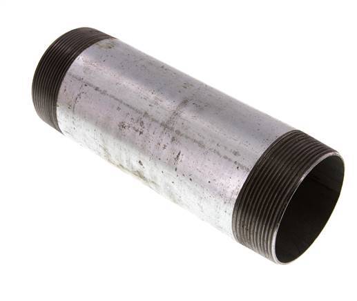 R 2 1/2'' Zinc plated Steel Double Pipe Nipple 50 Bar DIN 2982 - 200mm