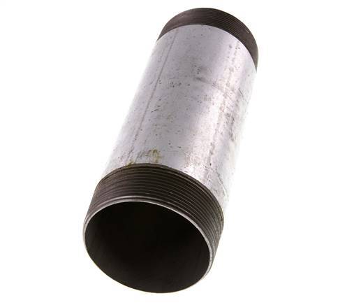 R 2 1/2'' Zinc plated Steel Double Pipe Nipple 50 Bar DIN 2982 - 200mm