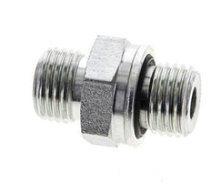 UNF 9/16''-18 x M14x1,5 Acero zincado Espiga doble ORFS 630 Barra - Hidráulica