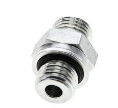 UNF 9/16''-18 x M14x1,5 Acero zincado Espiga doble ORFS 630 Barra - Hidráulica