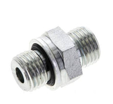 UNF 9/16''-18 x M14x1,5 Acero zincado Espiga doble ORFS 630 Barra - Hidráulica