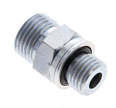 UN 11/16''-16 x M14x1.5 Acero zincado Espiga doble ORFS 630 Barra - Hidráulica